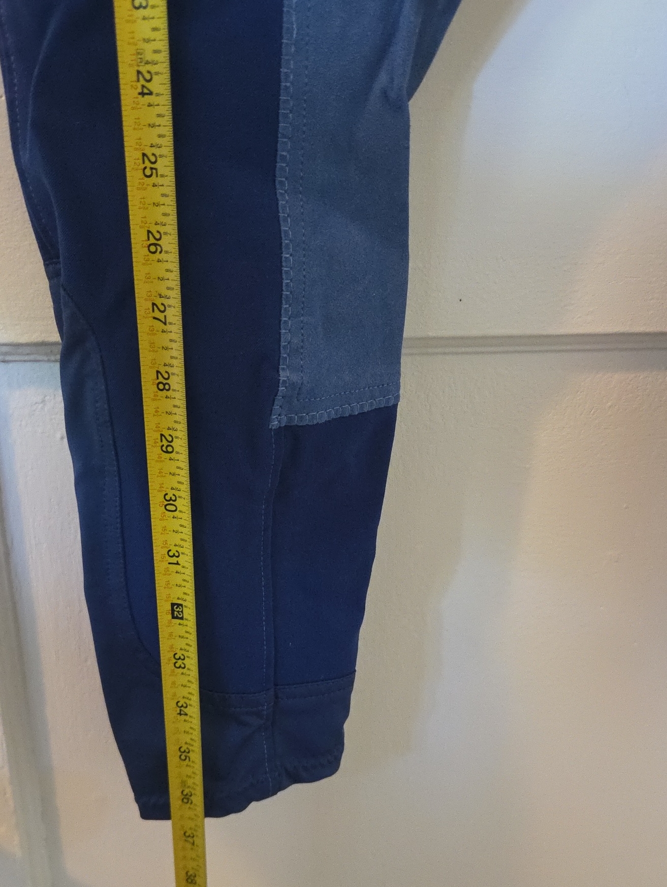 Smartpak Piper Suede Fullseat Breeches - Navy/Sky - 34 Long — image 8 of 8